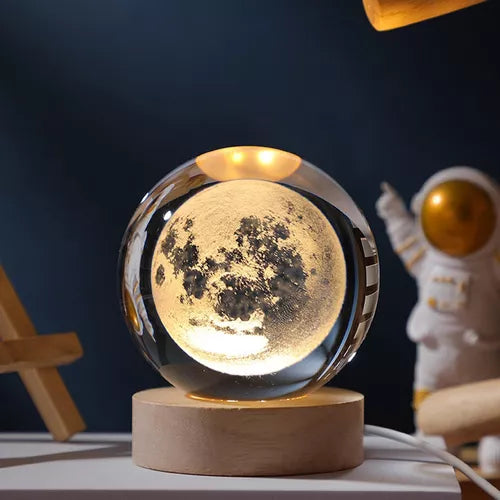 Luminária Espacial 3D - Bola de Cristal ( Garantia de 7 dias)
