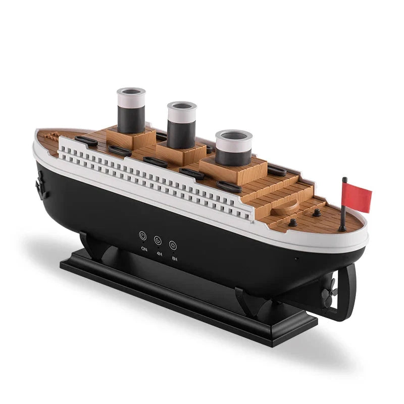 Barco Modelo Titanic Umidificador (ULTIMAS UNIDADES) E VOCÊ GANHA FRETE GRÁTIS casa Mil e Dois Descontos Branco e Petro 