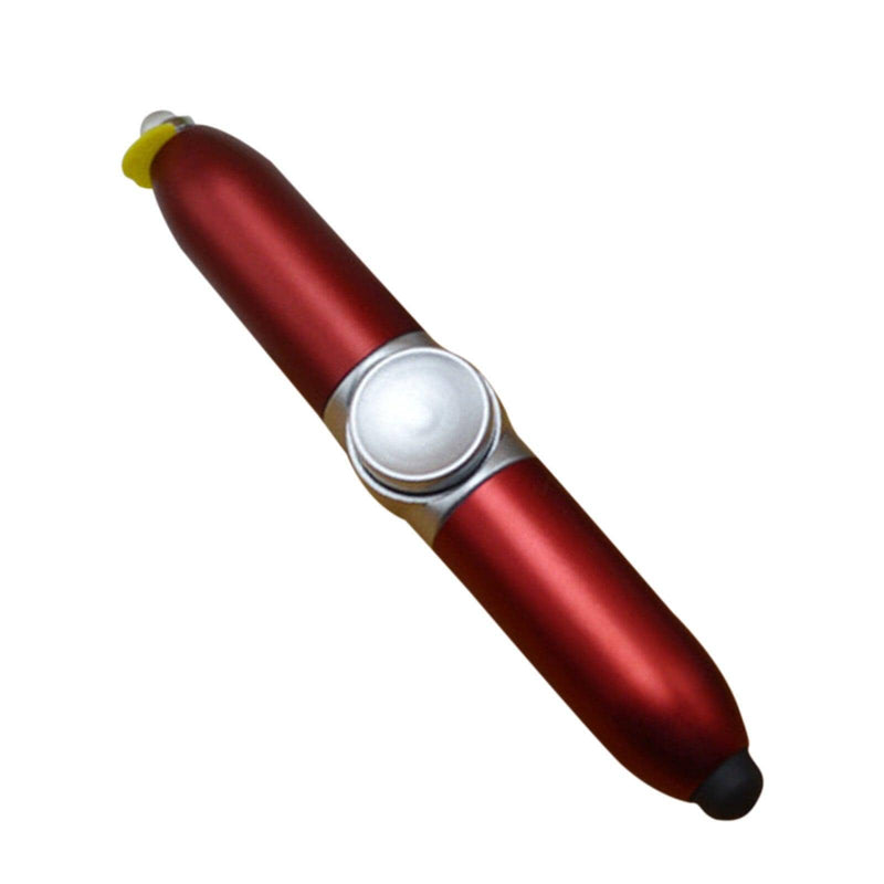 Caneta Multifuncional 4 em 1 [Estoque Limitado] canetas Mil e Dois Descontos Vermelha 