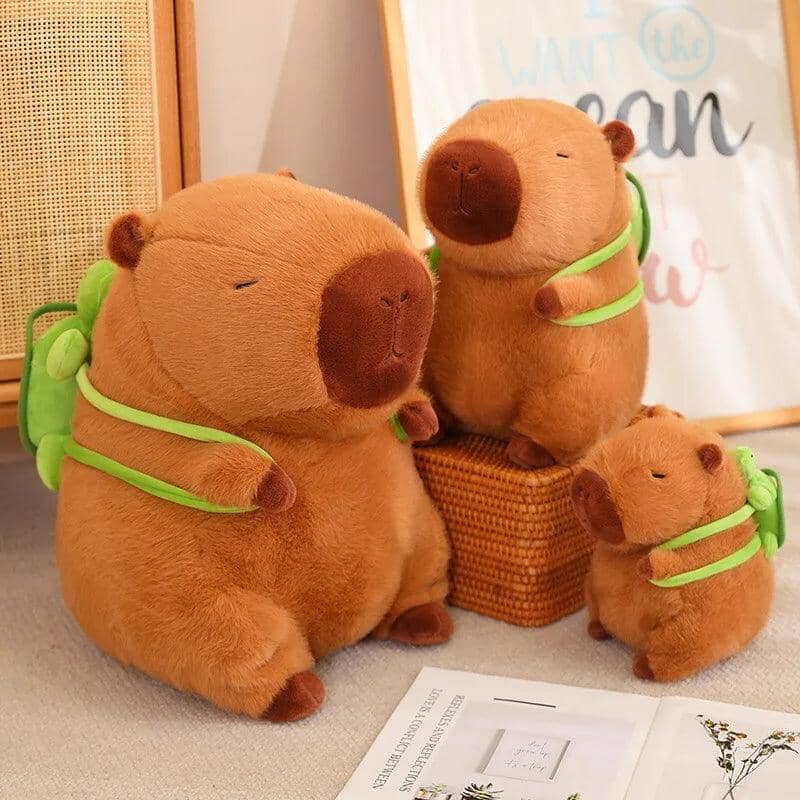 Capivara de Pelúcia - Antialérgico (Algodão 100% PREMIUM) capivara Mil e Dois Descontos 