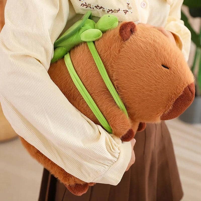 Capivara de Pelúcia - Antialérgico (Algodão 100% PREMIUM) capivara Mil e Dois Descontos 