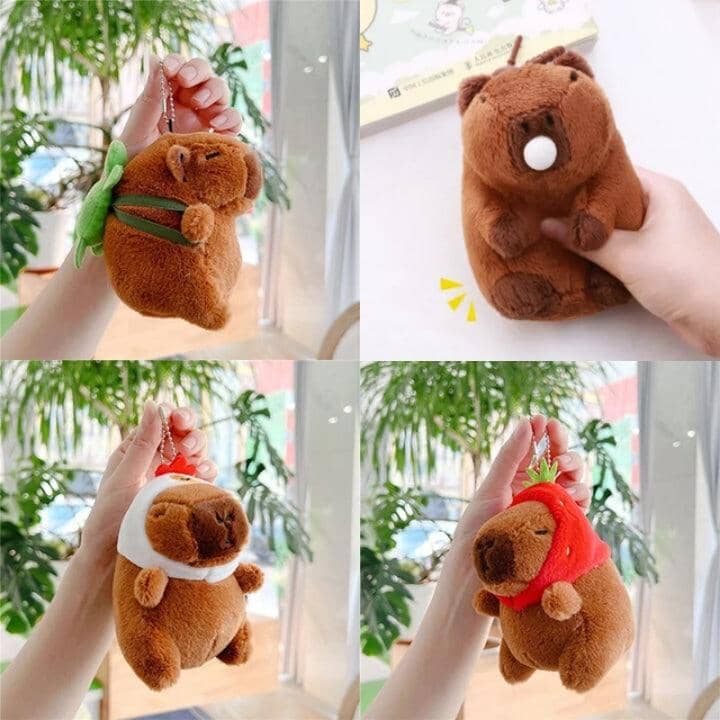 Chaveiro Capivara de Pelúcia (PROMOÇÃO) capivara Mil e Dois Descontos 