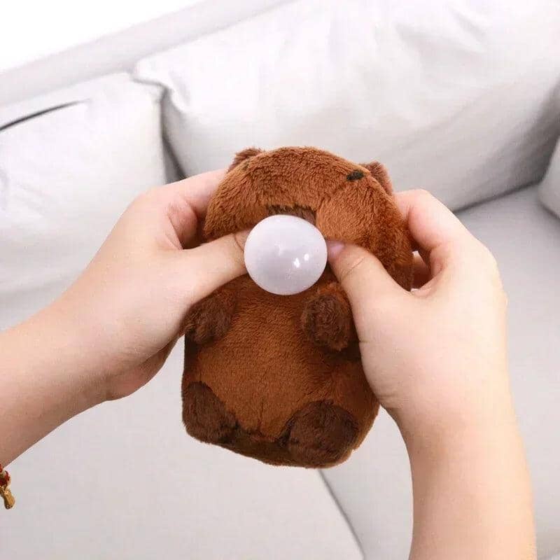 Chaveiro Capivara de Pelúcia (PROMOÇÃO) capivara Mil e Dois Descontos Capi bola de Chiclete 