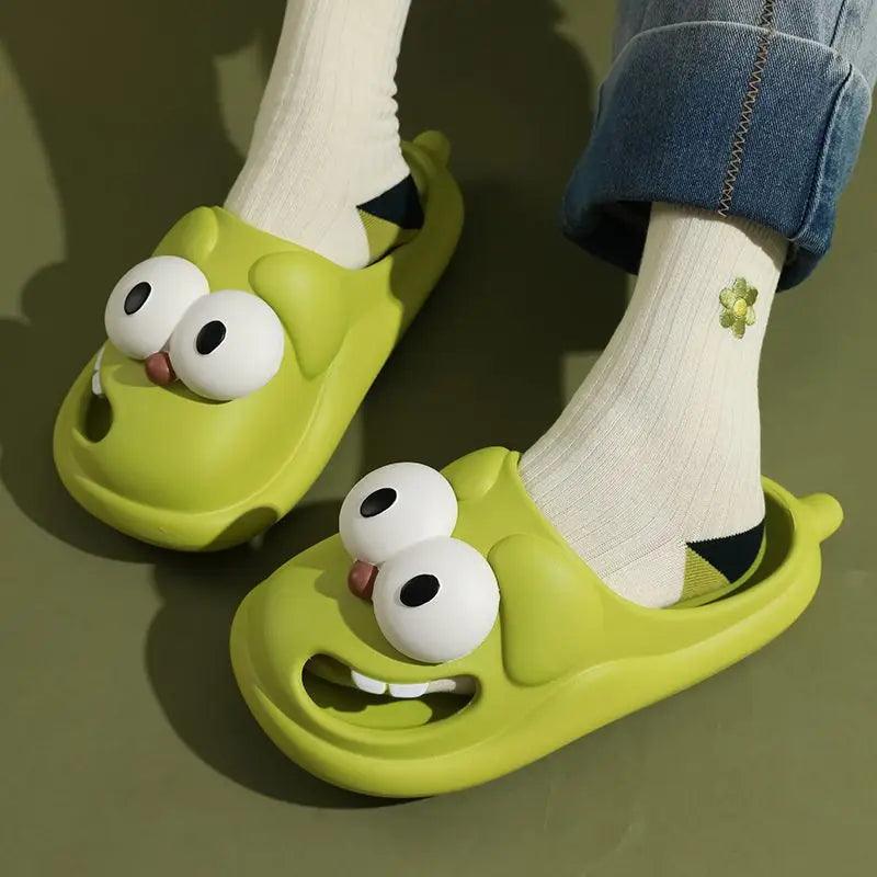 Chinelos Língua Kissing- Chinelos Para casais chinelos Mil e Dois Descontos VERDE 36-37 