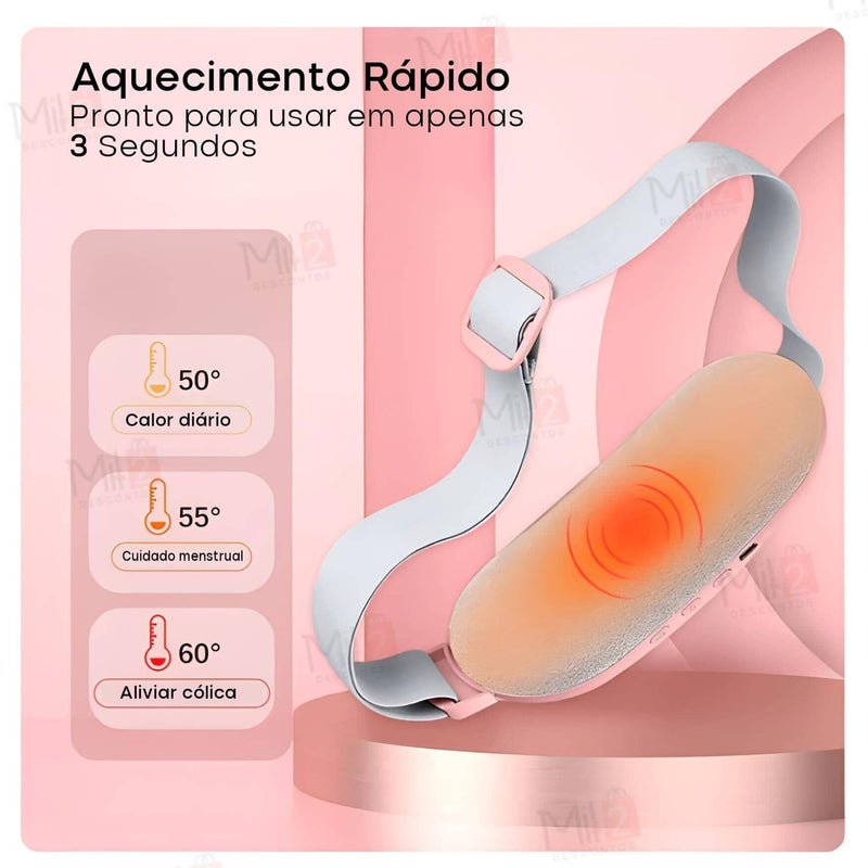 Cinta Térmica Para Cólica Menstrual - Anticólica Cinta menstrual Mil e Dois Descontos 