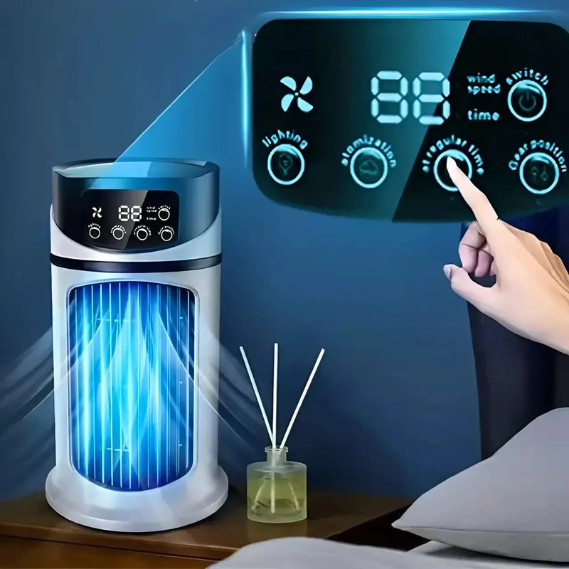 Kit 2 JetAir Turbo - Ar Condicionado Portátil Bivolt 4 em 1 - Refrigerador Silencioso Kit 2 JetAir Turbo Mil e Dois Descontos 
