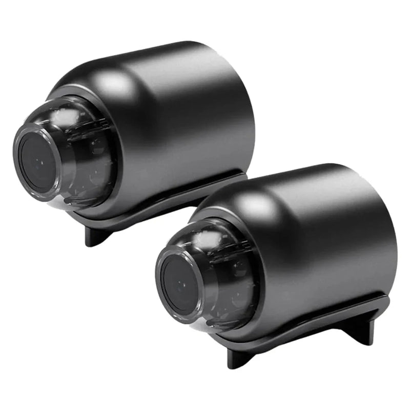 Kit 2 Nano Vision - Mini Câmera De Segurança (Ultra HD 4K) Nano Vision Mil e Dois Descontos 