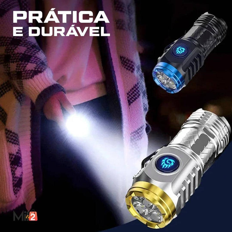 Lanterna Portátil Indestrutível Power Flash® [ÚLTIMO DIA NA PROMOÇÃO E FRETE GRÁTIS] lanterna Mil e Dois Descontos 
