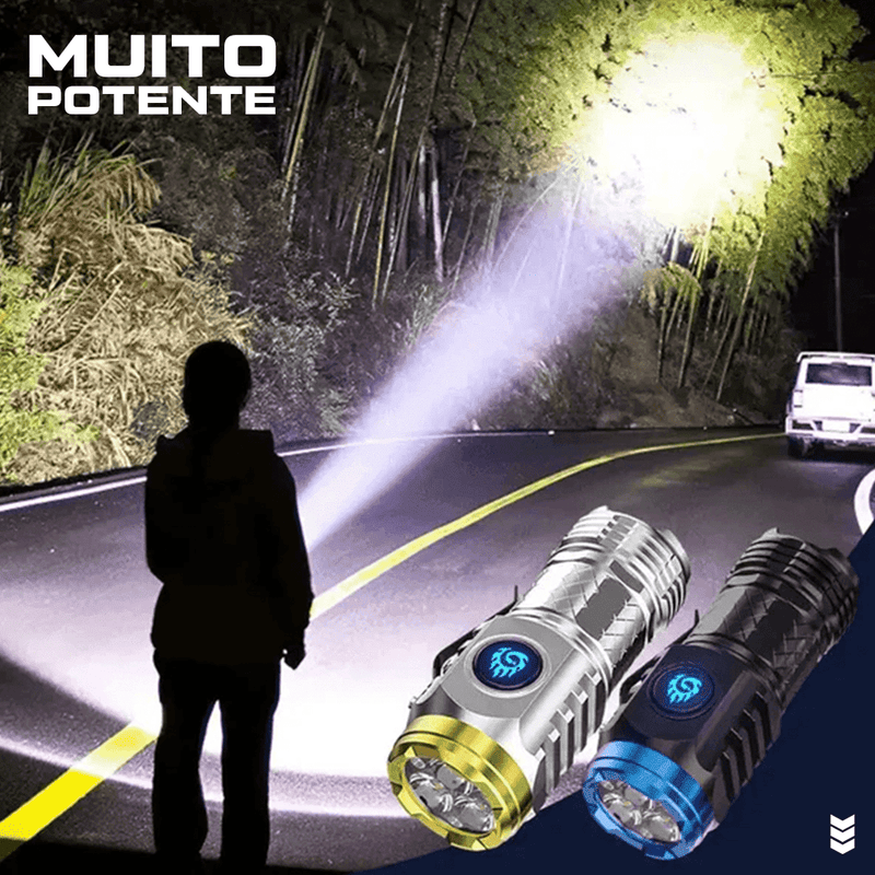 Lanterna Portátil Indestrutível Power Flash® [ÚLTIMO DIA NA PROMOÇÃO E FRETE GRÁTIS] lanterna Mil e Dois Descontos 