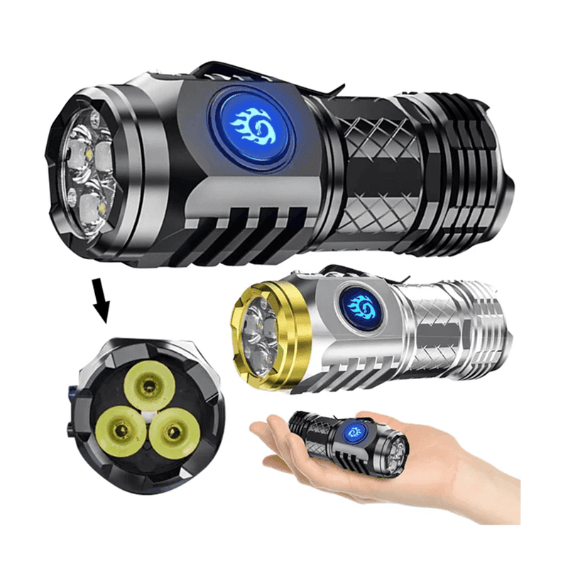 Lanterna Portátil Indestrutível Power Flash® [ÚLTIMO DIA NA PROMOÇÃO E FRETE GRÁTIS] lanterna Mil e Dois Descontos 