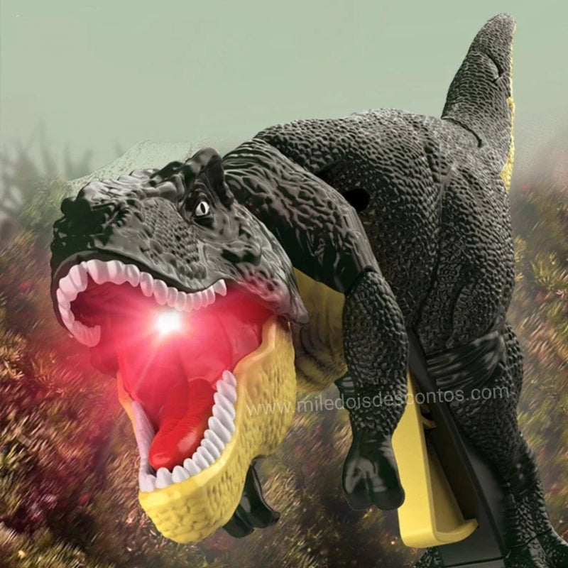 Milidino©: T-Rex com Movimento Realista, Luz e Som (ÚLTIMAS UNIDADES) Milidino Mil e Dois Descontos 