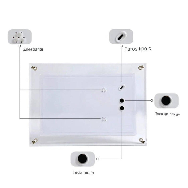 Moldura Eterna™ Moldura Digital de Luxo moldura eterna Mil e Dois Descontos 