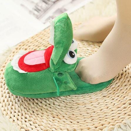 Pantufas de Jacaré que abre a boca (PROMOÇÃO DE INVERNO) Pantufa Jacaré Mil e Dois Descontos 