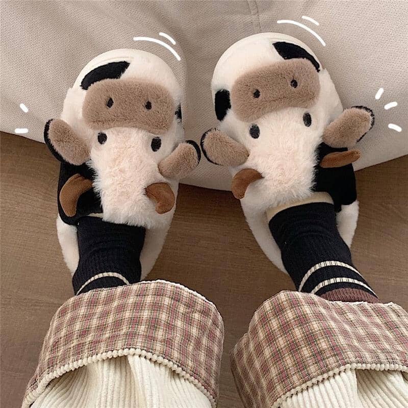 Pantufas Littlecow™ (Pantufas feminina) Mil e Dois Descontos 