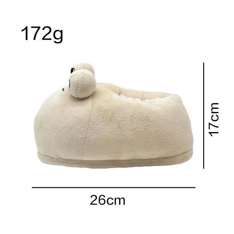 Pantufas Unisex: POU de Pelúcia (ESTOQUE LIMITADO) Pantufas google Mil e Dois Descontos 
