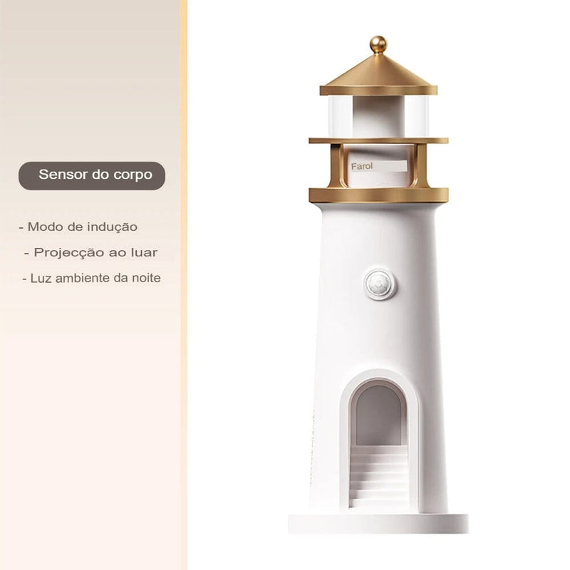 Projetor de Lua de Farol + FRETE GRÁTIS (ULTIMAS UNIDADES) Casa Mil e Dois Descontos Sensor Corporal 
