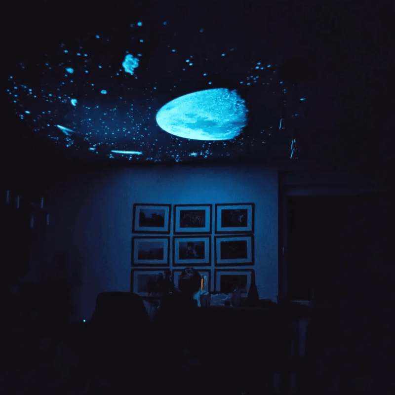 🧑‍🚀PROMOÇÃO ÚLTIMAS UNIDADES🚀Projetor de Céus LED: Projeção do Céu Estrelado - 12 Efeitos projetor lua Mil e Dois Descontos 