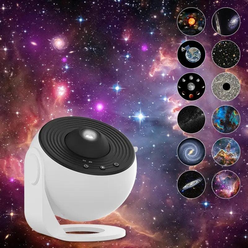 🧑‍🚀PROMOÇÃO ÚLTIMAS UNIDADES🚀Projetor de Céus LED: Projeção do Céu Estrelado - 12 Efeitos projetor lua Mil e Dois Descontos 
