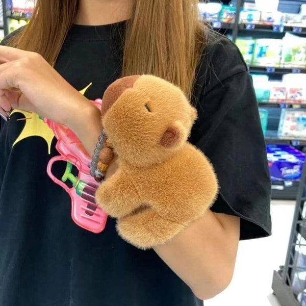 Pulseira Capivara de Pelúcia. Antialérgico! capivara Mil e Dois Descontos 