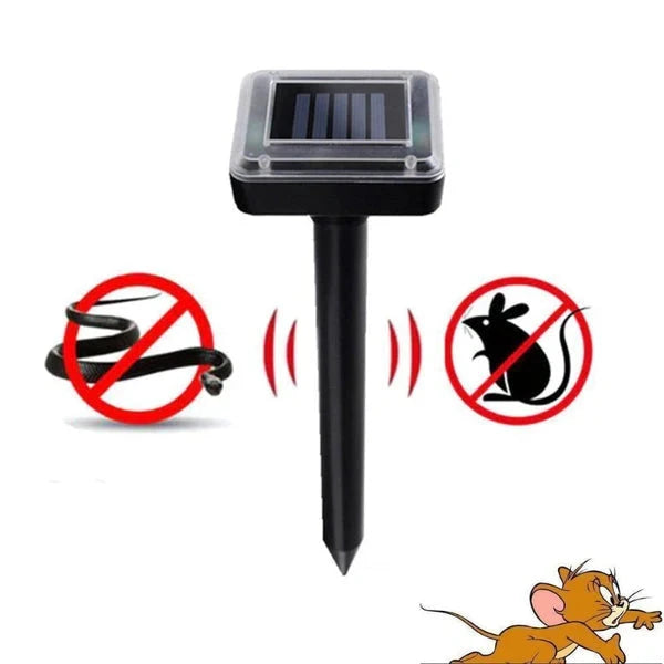 Repelente Ultra Sônico Solar Espanta Pragas 24 Horas A Prova d'água repelente ultrasonico Mil e Dois Descontos 