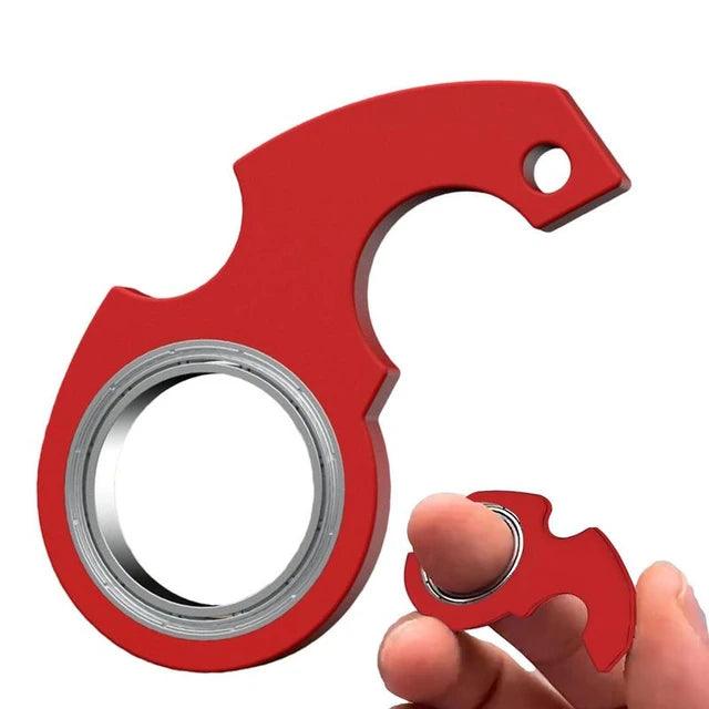 Spinner de Chaves - Chaveiro Anti Stress Mil e Dois Descontos Vermelho 