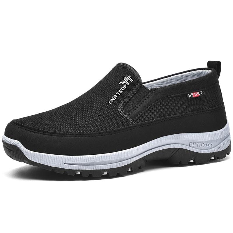 Tênis Mocassim Ortopédico Antiderrapante - ConfortoPlus Tênis Mocassim Ortopédico Antiderrapante - ConfortoPlus Mil e Dois Descontos Preto 36 
