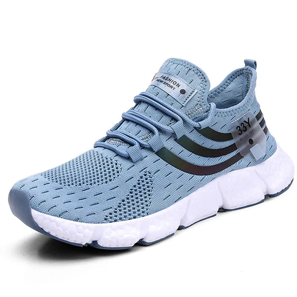 Tênis Ortopédico Fast Pro [027] - Tênis Ortopédico Fast Pro Mil e Dois Descontos Azul 34 