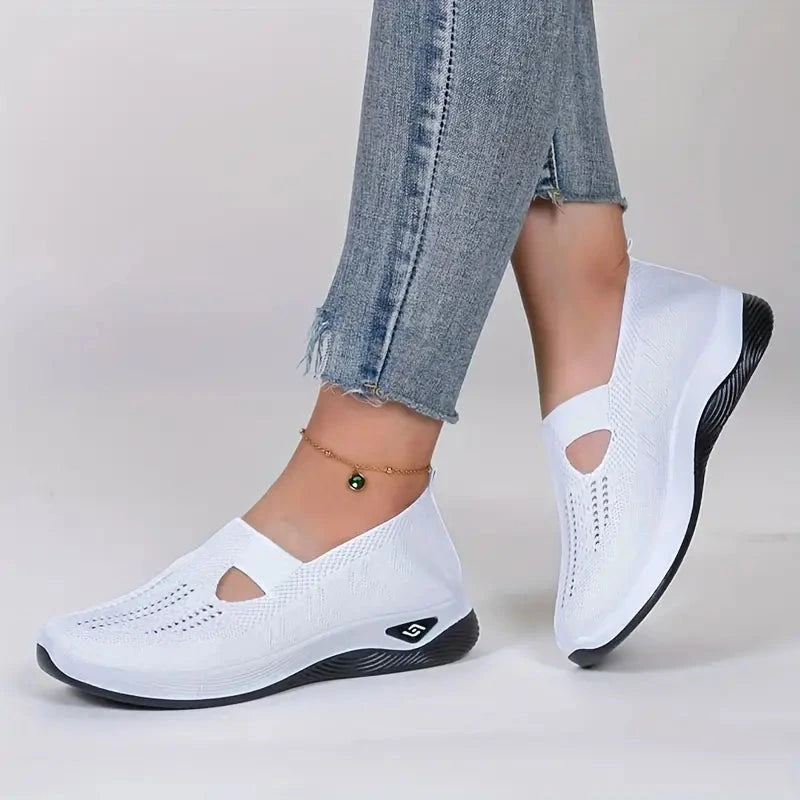 Tênis Ortopédico Ultra Comfort Calce Fácil + Palmilha Ortopédica Grátis Tênis Ortopédico Ultra Comfort Calce Fácil + Palmilha grátis Mil e Dois Descontos Branco 33 