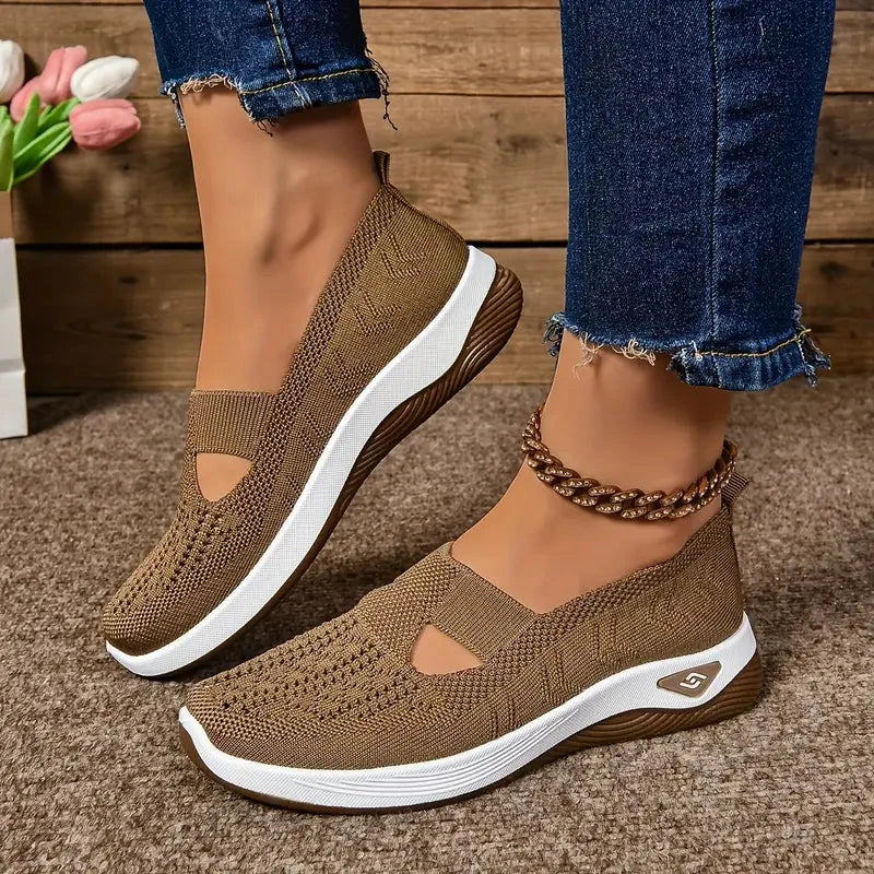 Tênis Ortopédico Ultra Comfort Calce Fácil + Palmilha Ortopédica Grátis Tênis Ortopédico Ultra Comfort Calce Fácil + Palmilha grátis Mil e Dois Descontos Marrom 33 