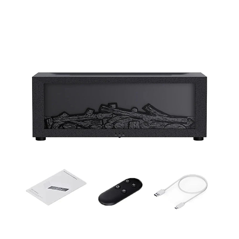 Umidificador de Lareira + FRETE GRÁTIS + PAZ E CONFORTO PARA SUA CASA! Casa Mil e Dois Descontos Preto 